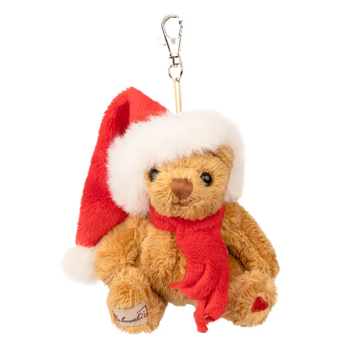 Bernard Bag Charm | White & Brown Assorted 2