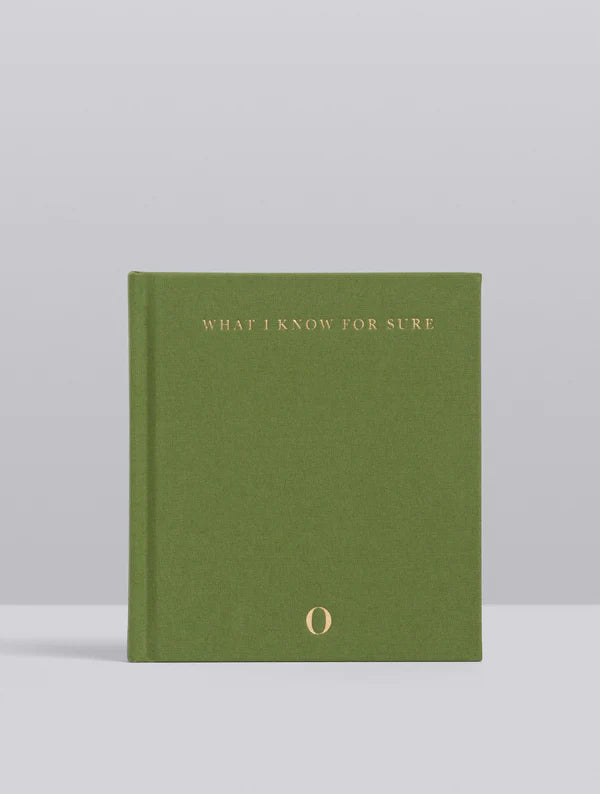 Journal Oprah x Write To Me. What I Know For Sure