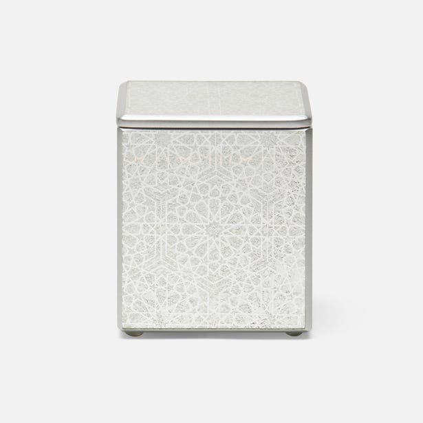 Caro Painted Mirror Canister