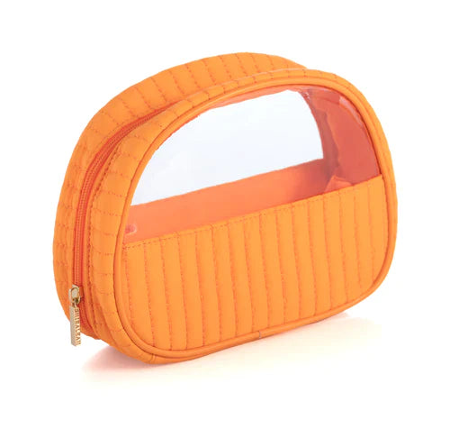 Ezra Half-Moon Cosmetic Pouch