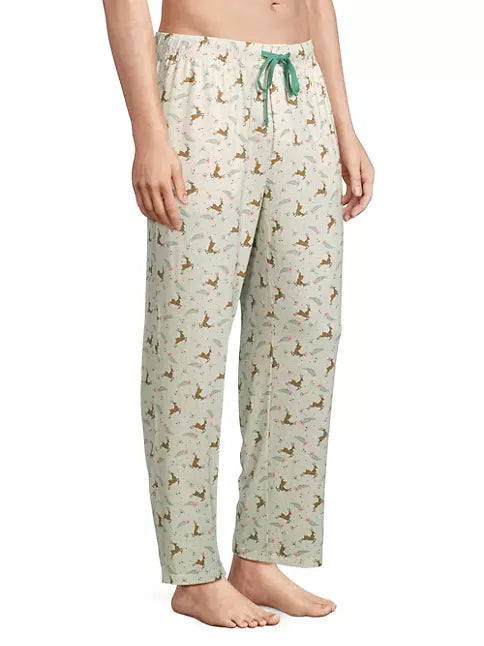 Men's Merry And Bright Long Sleeve Pajama Set