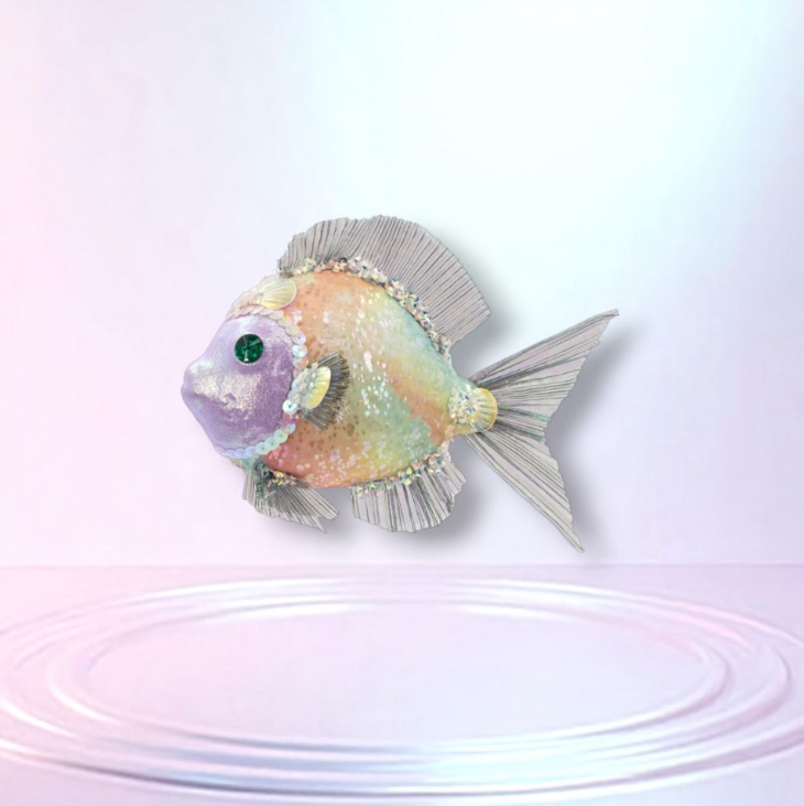 Green Fish Ornament