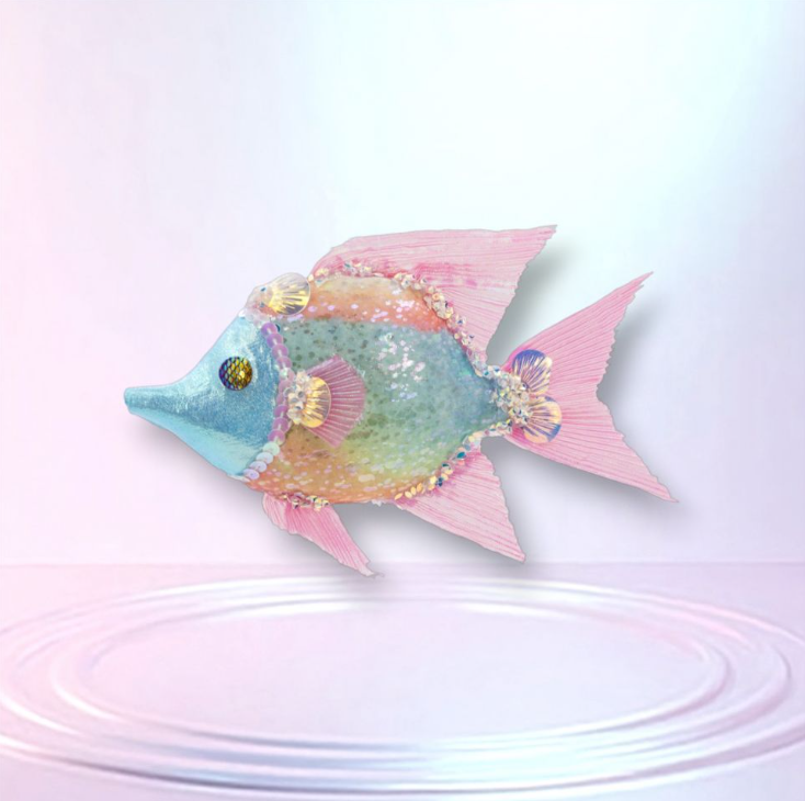 Rainbow Fish Ornament