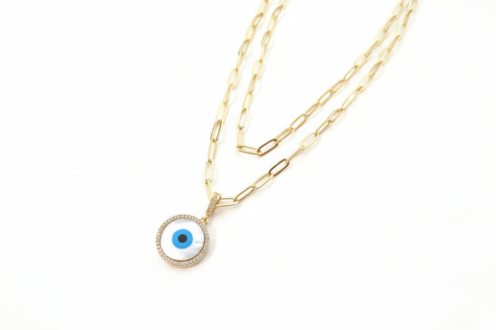 Necklace Evil Eye Wrap