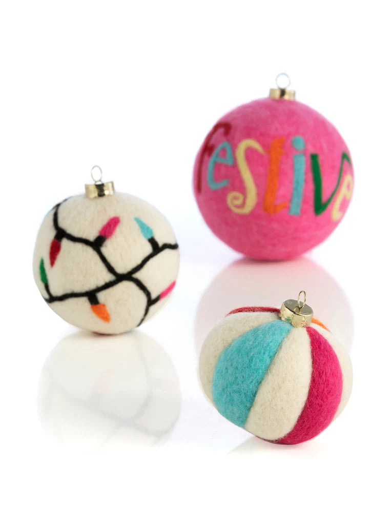 Festive Assorted Multi Ornaments Set