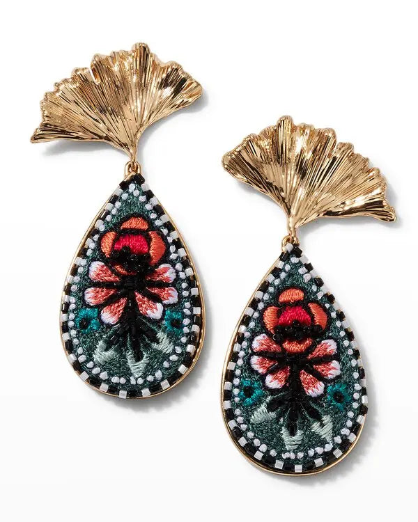 Tulip Drop Multi Earrings