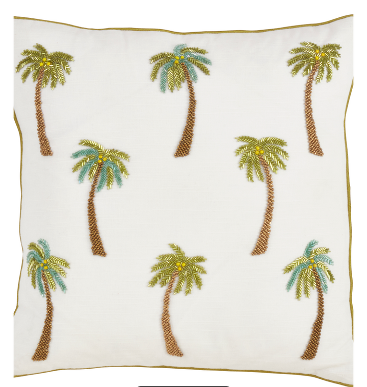 Beaded Pillow - Poly Filled