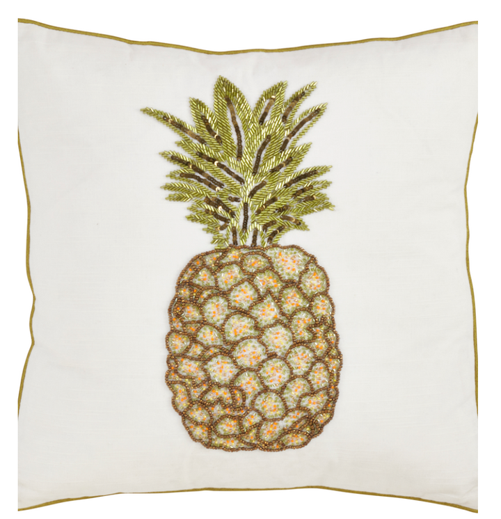 Beaded Pillow - Poly Filled