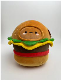 Hamburger Tayto Mochi Plush