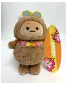 Surfer Hank Yeti Mochi Plush