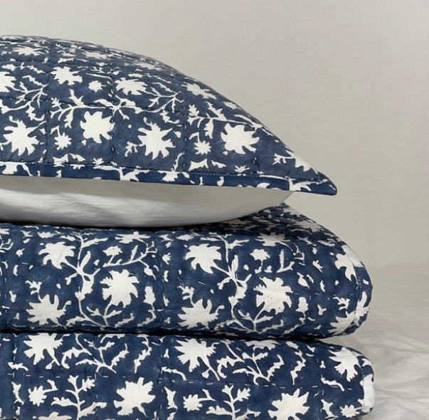 Cotton Flex Block Print Quilt Set