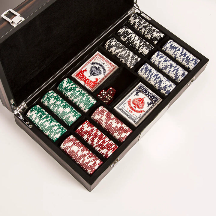 Playing Cards Set / Jewellery Box Matte Ebony