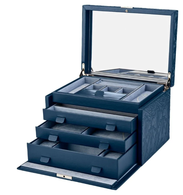 WOLF X LIBERTY All Over Ianthe Large Jewellery Box
