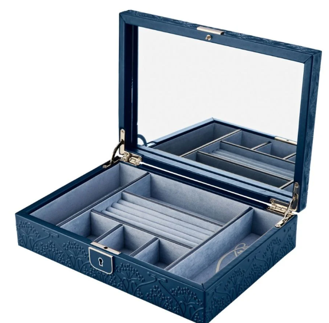 WOLF X LIBERTY All Over Ianthe Medium Jewellery Box