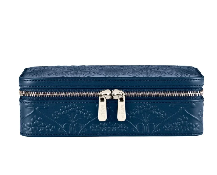 WOLF X LIBERTY All Over Ianthe Medium Jewellery Zip Case