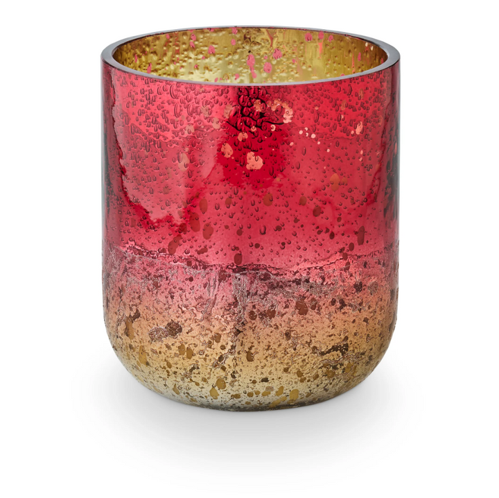 Cranberry Currant Small Radiant Glass Candle