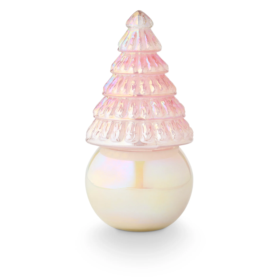 Pink Pine Pearl Tree Candle