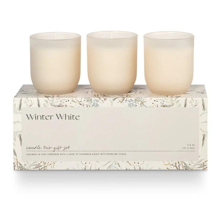 Winter White Candle Gift Set