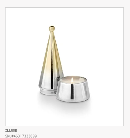 High Shine Tree Candle
