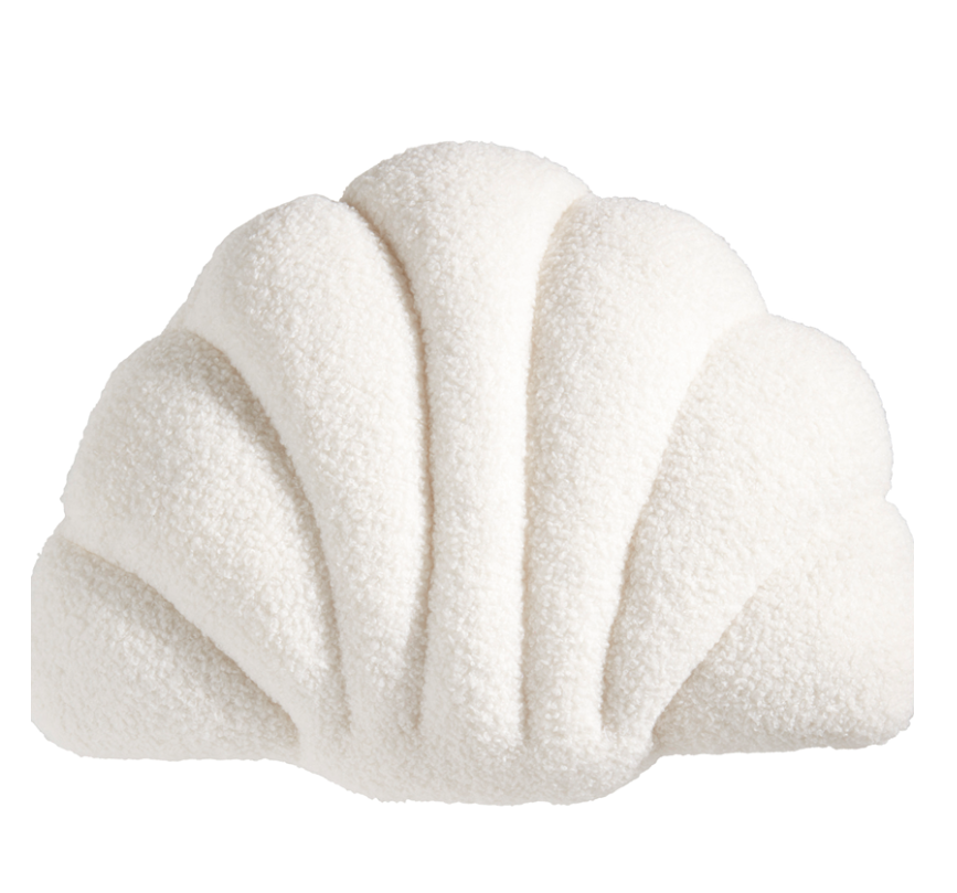 Seashell Pillow - Poly Filled