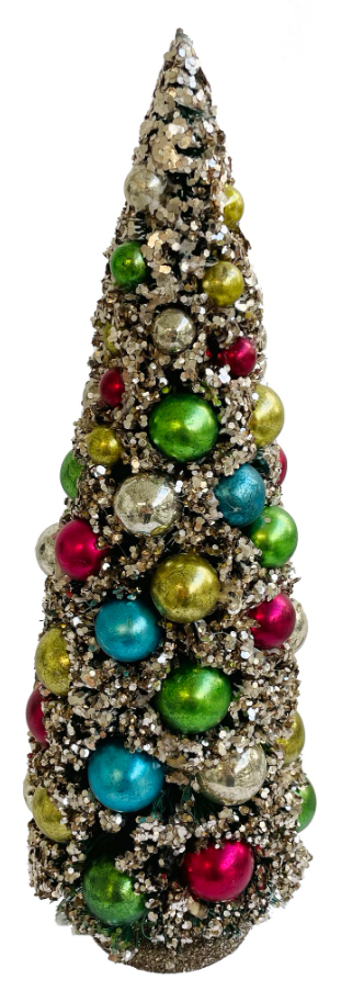 Twig Tree Silver Glitter
