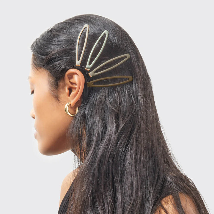 Enamel Elongated Snap Clips