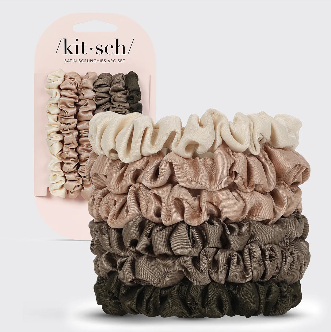 Satin Ultra Petite Scrunchies