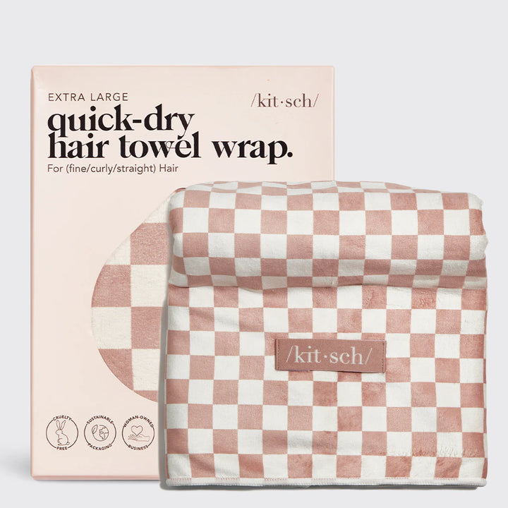 XL Quick-Dry Hair Towel Wrap