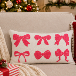 Bows Pillow Down Filled