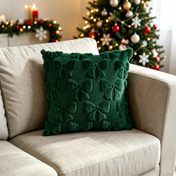 Bows Pillow Down Filled