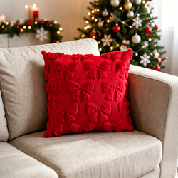 Bows Pillow Down Filled