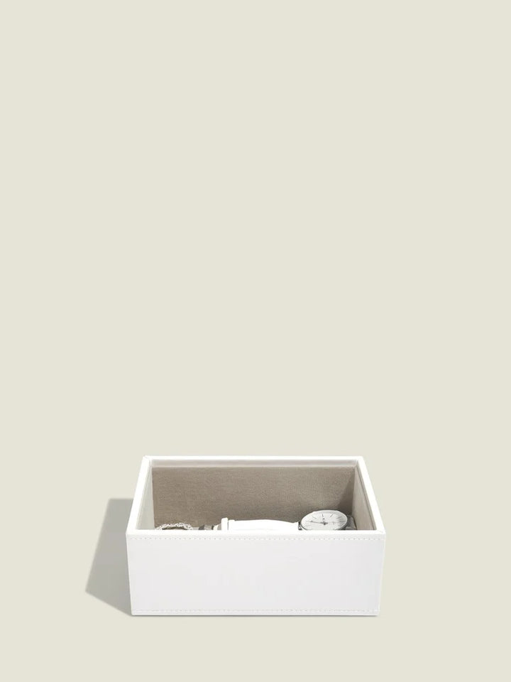 Stackers Mini White Deep Open Tray