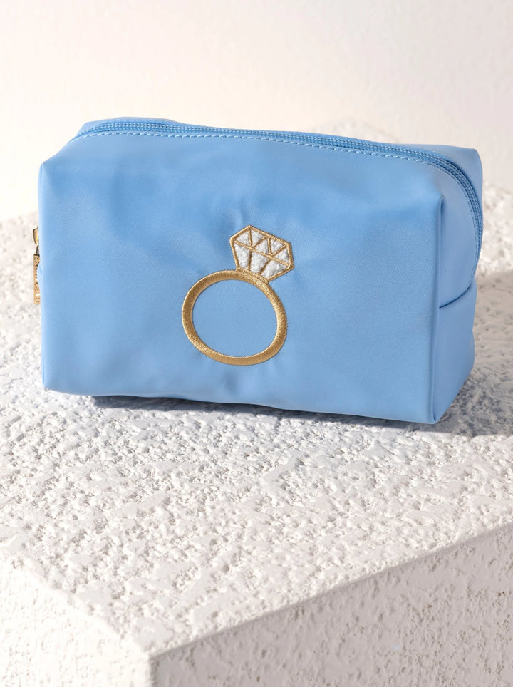 Zip Bling Sky Pouch