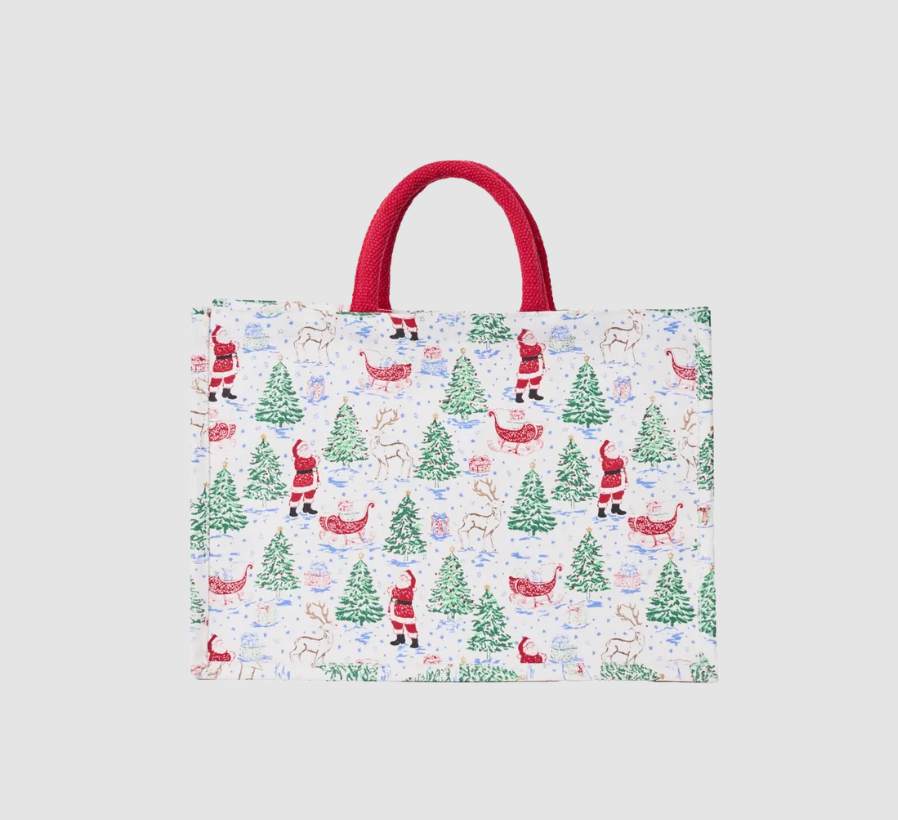 Christmas Petite Carry Tote