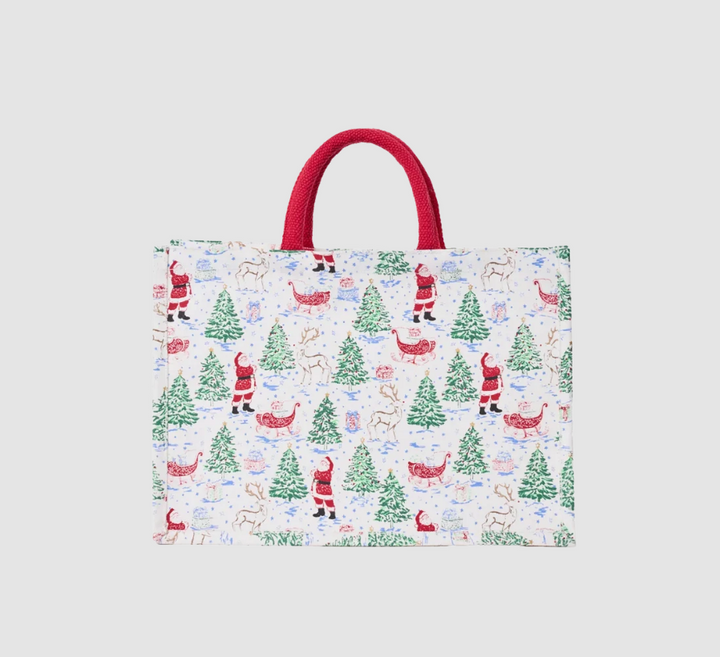 Christmas Petite Carry Tote