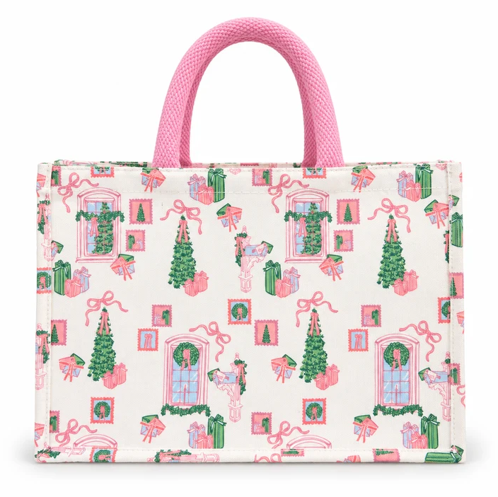 Christmas Classic Market Shopper Bag