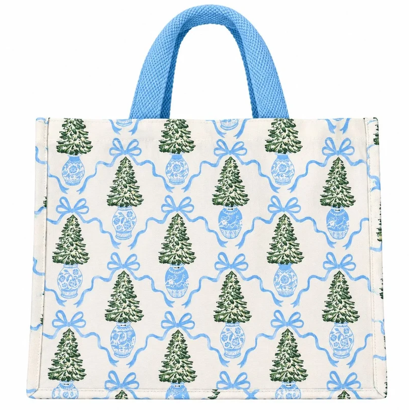 Christmas Classic Market Shopper Bag