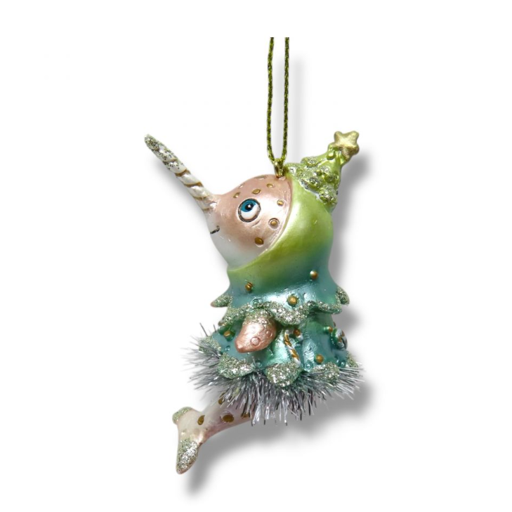 Cute Norwhale Ornament