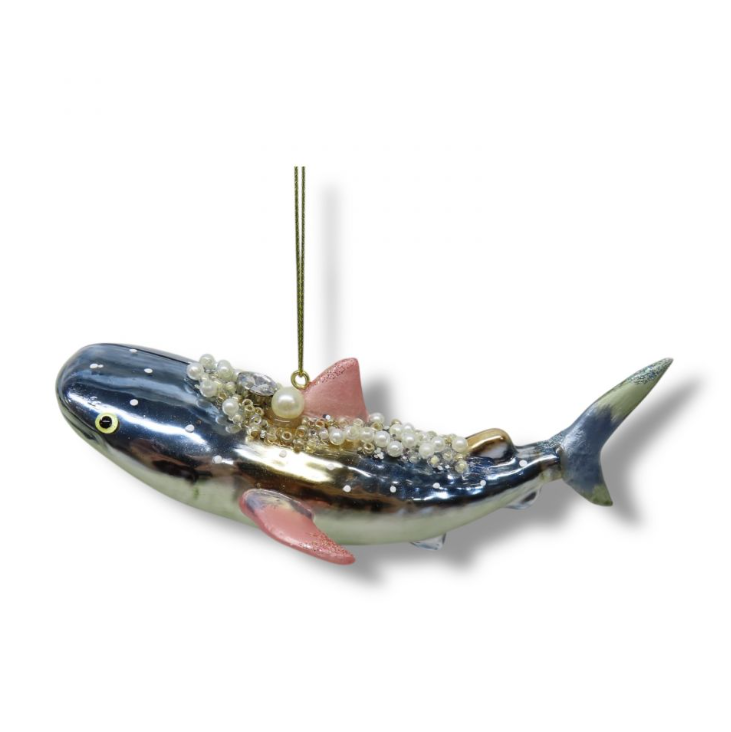 Blue Shark Ornament