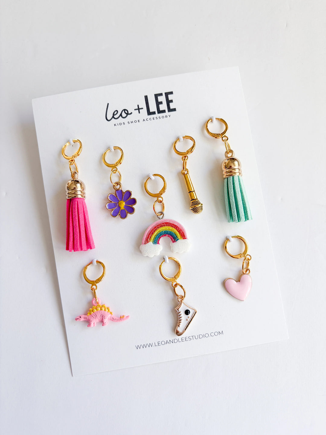 Kid's Shoe Charm Set -8 Piece