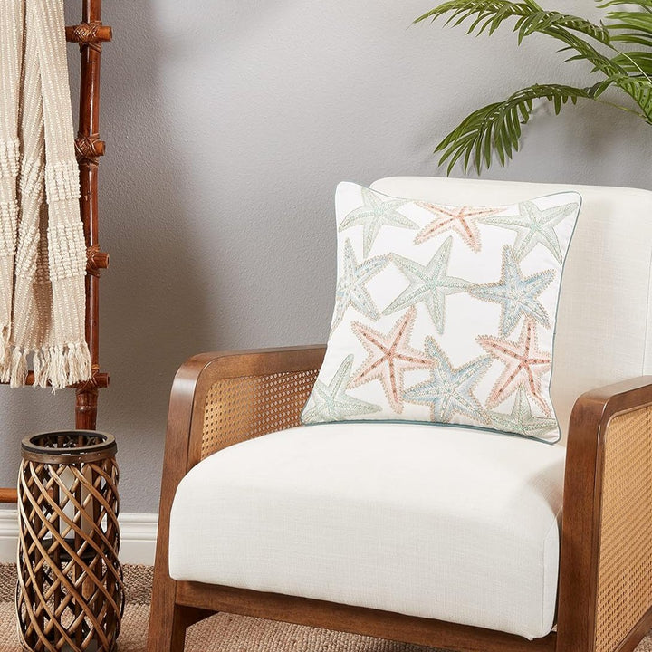 Starfish Down Filled Multi Decorative Pillow