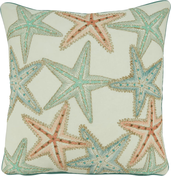 Starfish Down Filled Multi Decorative Pillow