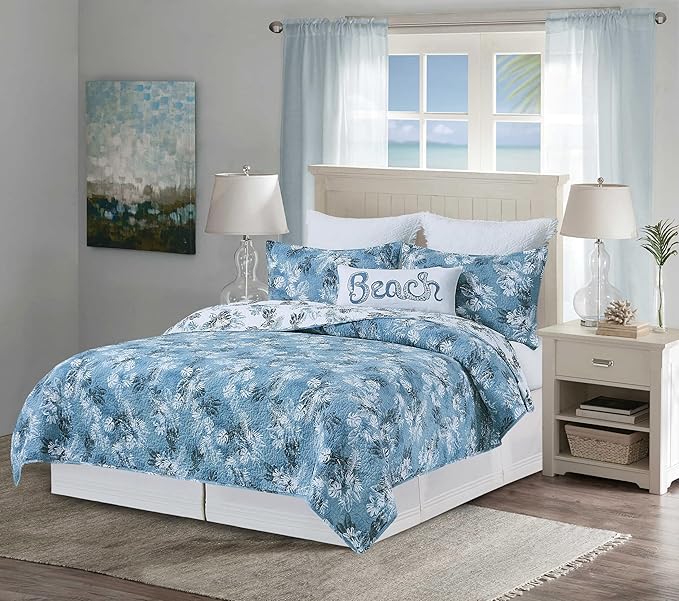 Bruno Palms Quilt Set