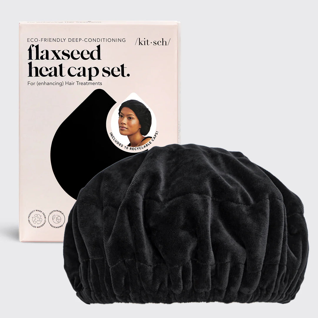 Eco-Friendly Deep-Conditioning Flaxseed Heat Cap