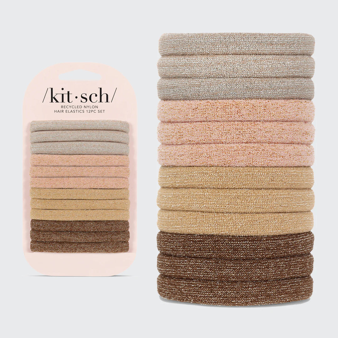 Glitter Elastics Recycled Nylon