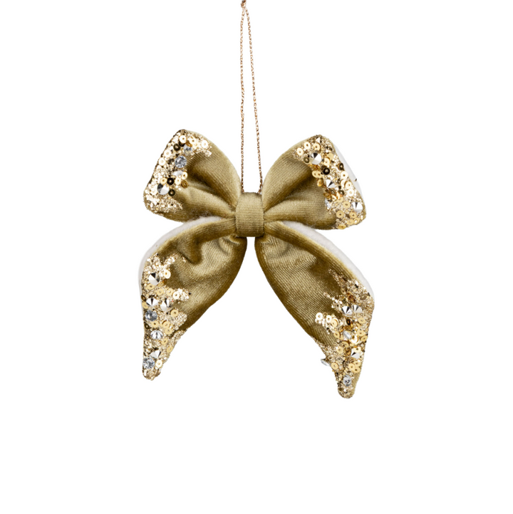 Velvet Bow Ornament