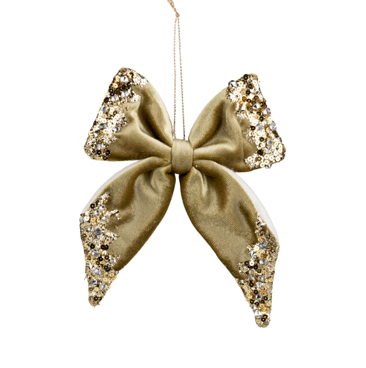Velvet Bow Ornament