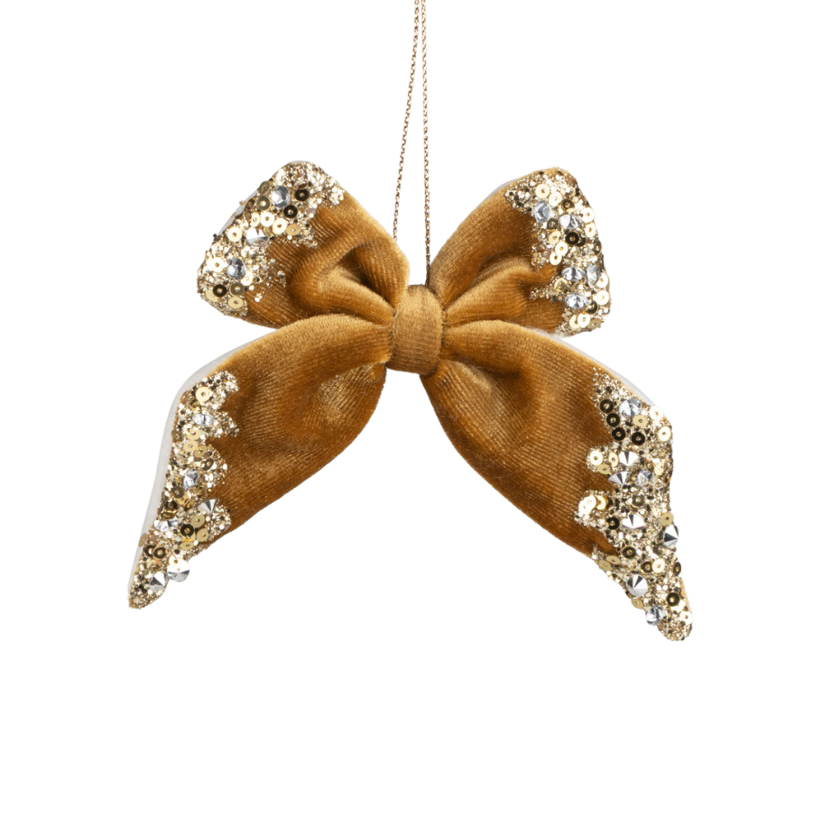 Velvet Bow Ornament