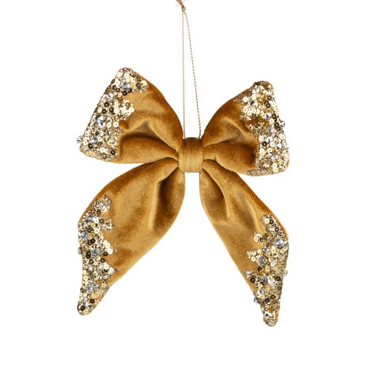 Velvet Bow Ornament