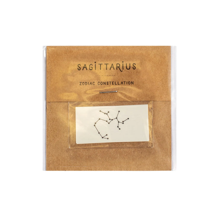 Zodiac Constellations Temporary Tattoo